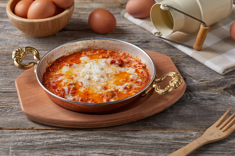 Beyaz Peynirli Menemen